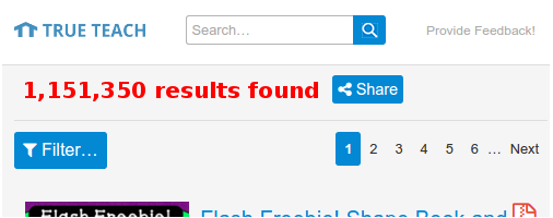 One million results