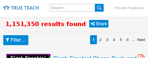 One million results